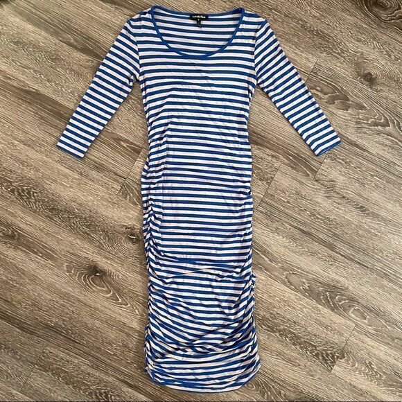 Isabella Oliver long sleeve maxi maternity dress - Picture 1 of 6
